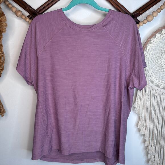 Athleta Tops - Athleta Ultimate Train Heathered Athletic Top